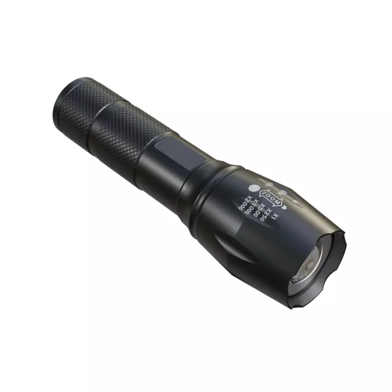 Nešiojamas rankinis žibintuvėlis Extralink EX.30707 Juodas SMD LED 10W USB
