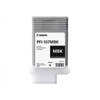 Originali Canon PFI-107MBK kasetė su matine juoda spalva, 130 ml