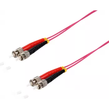 Skaidulinis optinis kabelis InfiniBand ShiverPeaks 77902/4 2 m ST violetinis