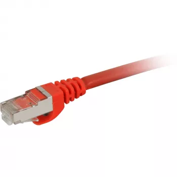 Tinklo kabelis Sharkoon Patch SFTP RJ-45 Cat.7a 7,5 m raudonas