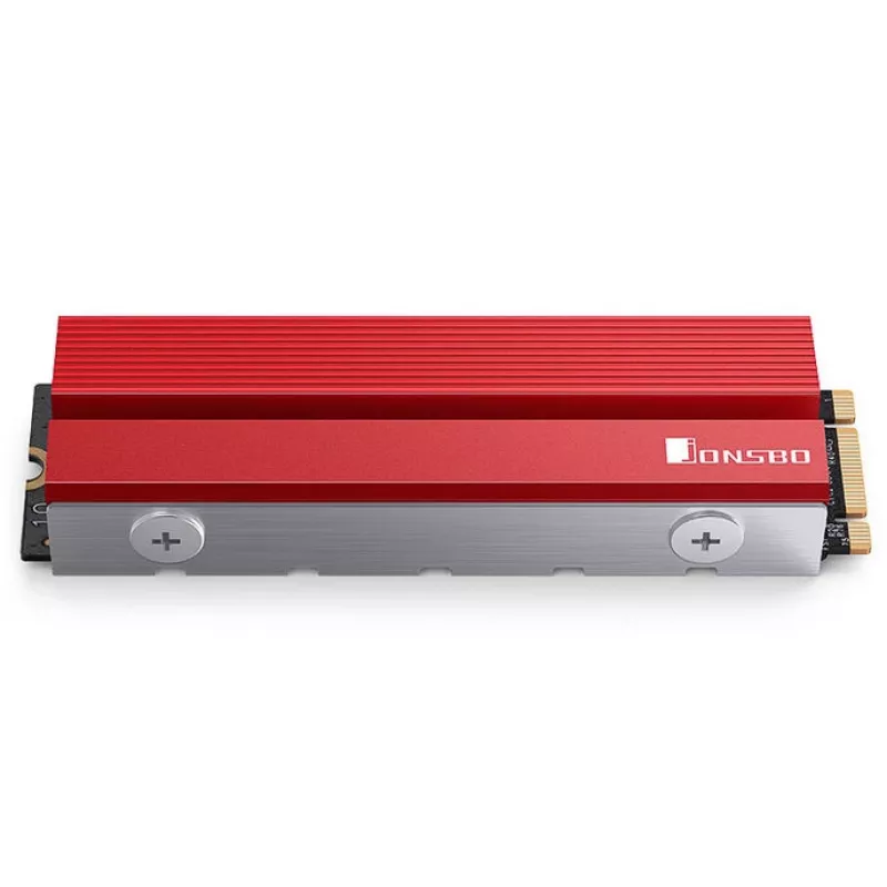 Jonsbo M.2-6 RED 2280 pasyvus aušintuvas M.2 SSD 2280 NVMe/SATA