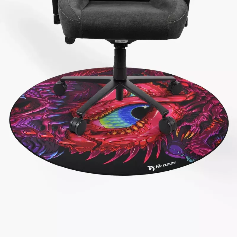 Arozzi Zona Round Floor Pad Crawling Chaos – apskritas apsauginis kilimėlis kėdės ratukams ir grindims