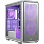 PC Midi Tower Cooler Master MasterFrame 600 Mesh sidabrinis – ATX/EATX, priekyje 2×200mm, 2.5 colio/3.5 colio diskai