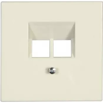 JUNG LS 969-2 UA - RJ-45 lizdas, 2x8 UPO, dramblio kaulo spalva, termoplastas