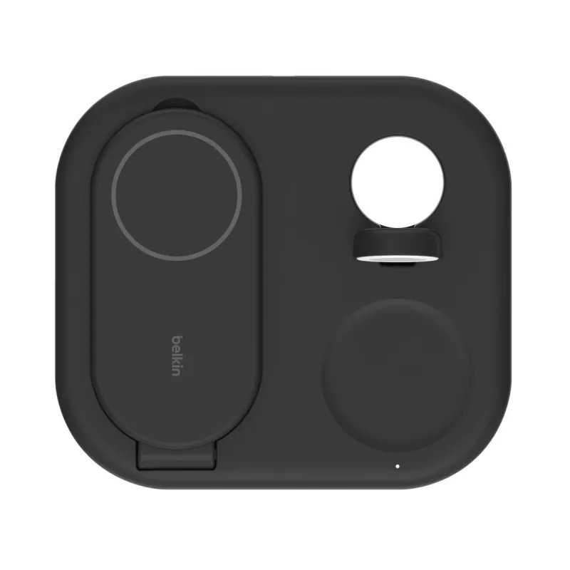 Belkin BoostCharge belaidis greitasis ausinių įkroviklis USB Type-C juodas