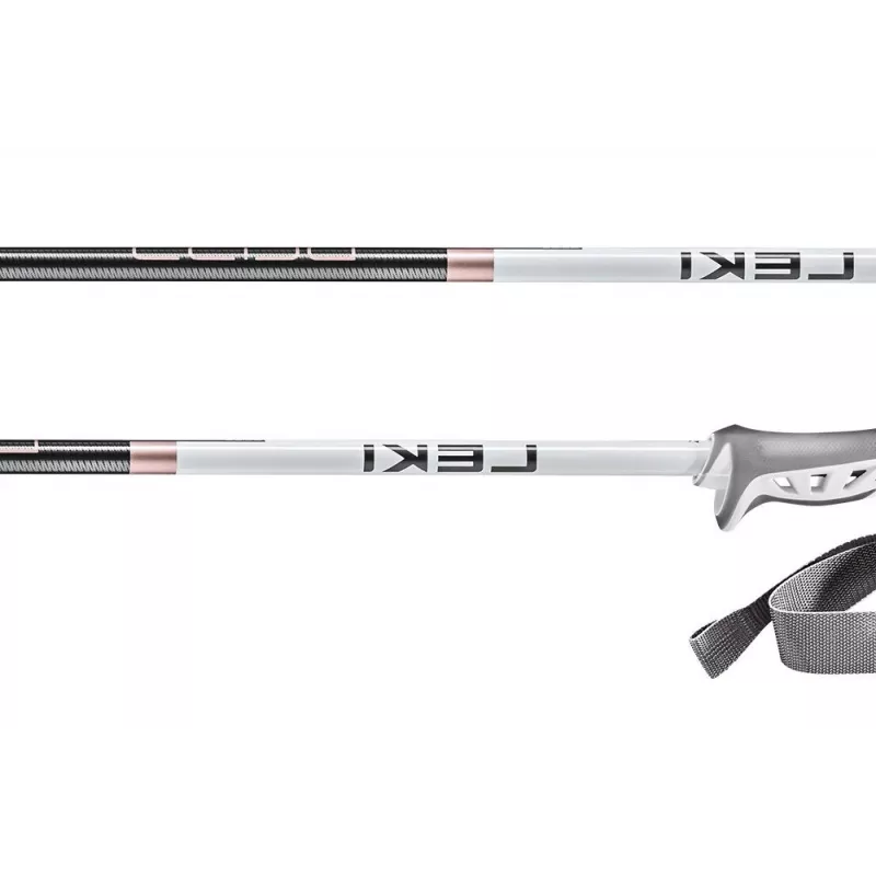 LEKI BLISS rožinio aukso lazdos 115 cm