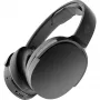 Ausinės virš galvos Skullcandy Hesh Evo – laidinės ir Bluetooth 5.0, 36 h baterija, USB-C, 3,5 mm, sulankstomos, triukšmo slopinimas, juodos