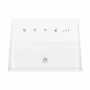 Belaidis stalinis maršrutizatorius HUAWEI B311-221 Vienos juostos 2.4 GHz Wi‑Fi 4 (802.11n), Gigabit Ethernet, 4G LTE, SIM lizdas, RJ-11, 12V 1A, baltas