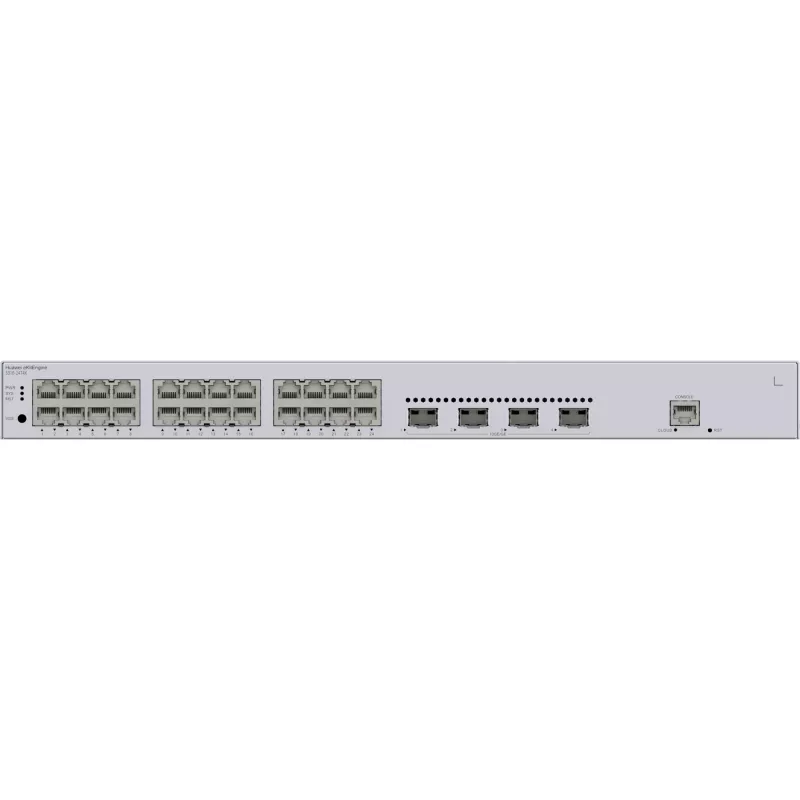 Jungiklis Huawei S310-24T4X Gigabit Ethernet 24 prievadai 1U pilka