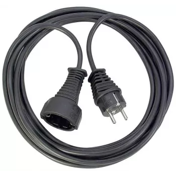Prailginimo laidas 25 m, 1 AC lizdas, vidaus patalpoms, juodas, modelis 1165480