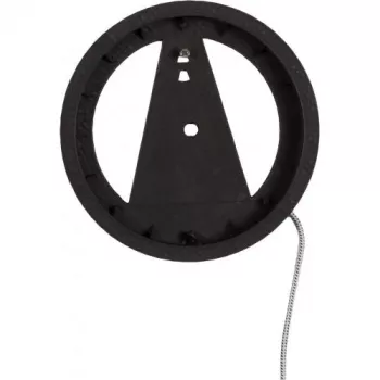 NeXtime Light It Up sieninis laikrodis 3094, Ø18.5 cm, LED apšvietimas, juodas