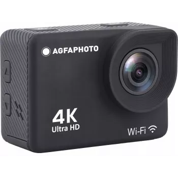 AgfaPhoto Action Cam AC9000BK 4K, vandeniui atspari, Wi-Fi, lėtas judesys/laiko intervalas