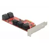DeLOCK 89384 PCIe SATA valdiklio plokštė, 10 vidinių prievadų