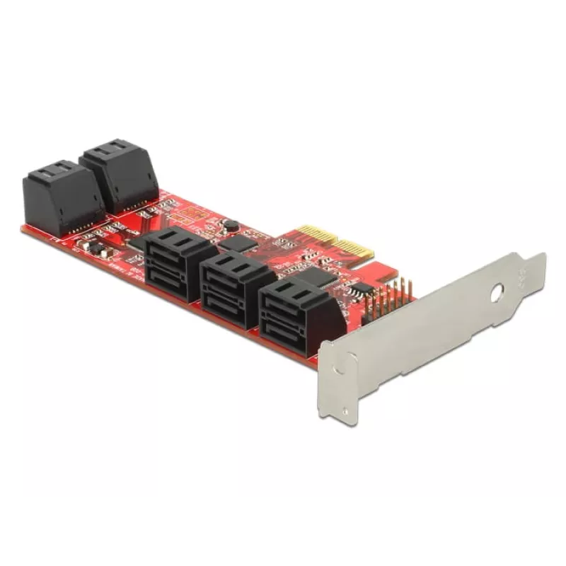 DeLOCK 89384 PCIe SATA valdiklio plokštė, 10 vidinių prievadų