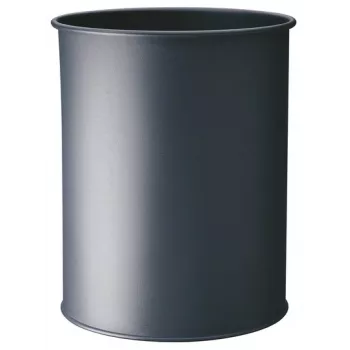 Šiukšliadėžė metalinė apvali 15 l Durable 3301-23