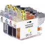 Renkforce rašalo rinkinys, suderinamas su Brother LC-3213 (LC3213VALDR) juoda, ciangama, rausvai violetine, geltona RF-5679866
