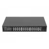 Lanberg RSFE-24P-2C-250 nevaldomas Gigabit Ethernet komutatorius su 24 PoE+ prievadais