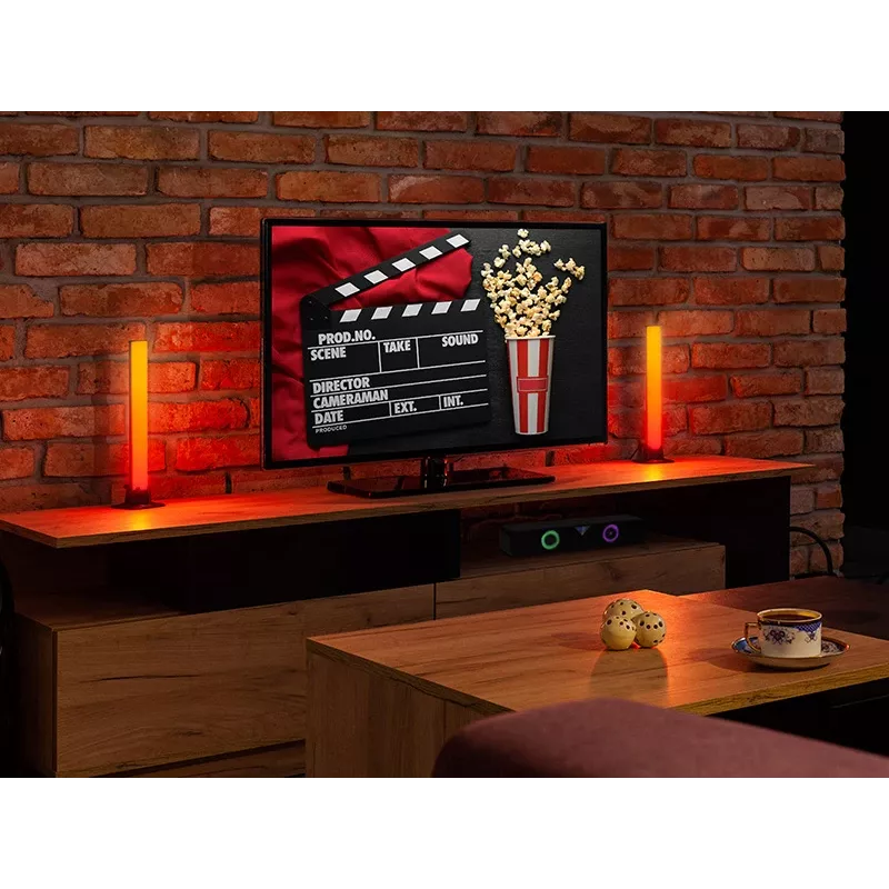 Tracer Smart Desk – LED stalinė lempa su RGB apšvietimu (2 vnt. pakuotė)