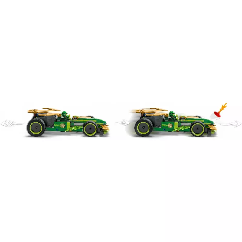 LEGO statybinis rinkinys NINJAGO Lloyd's Action Speedster 71828, 181 detalės, 2 minifigūrėlės, amžius 7+