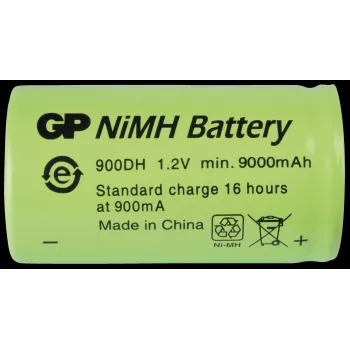 Įkraunama NiMH D tipo baterija GP 900DH 9000 mAh