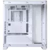 PHANTEKS NV-Series NV5 MK2 ATX korpusas, grūdintas stiklas, DRGB - matinė balta + 3 vnt. M25 Gen2 PWM D-RGB ventiliatoriai Reverse Blade + 1 įprastas ventiliatorius - 120 mm