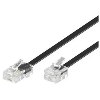 Telefono kabelis MicroConnect MPK451S RJ11 RJ45 1m juodas