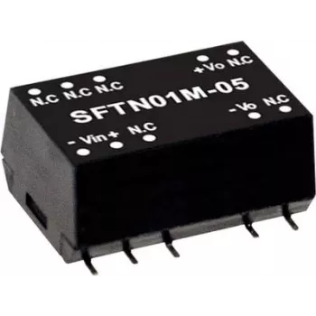 Maitinimo adapteris MEAN WELL SFTN01N-15 1 W Įėjimas 21.6-26.4 V Išėjimas 15 V