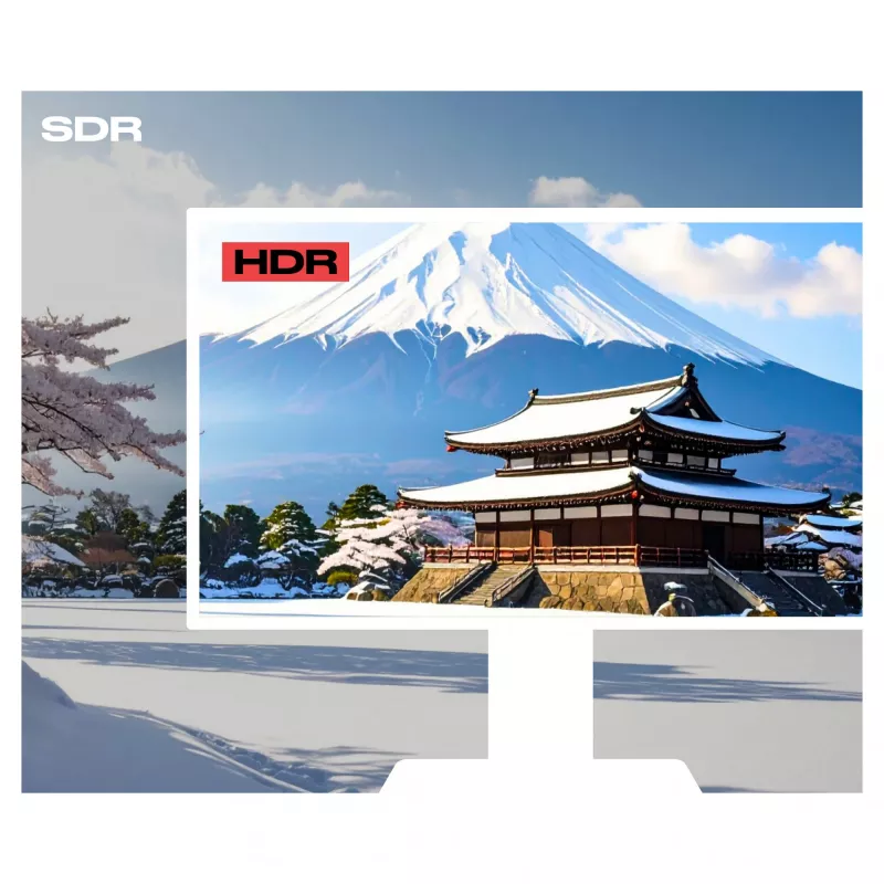 Japannext JN-IPS2152FHDR-T Monitorius Baltas 21.5 colio IPS Full HD