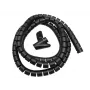 Kabelių organizavimo mova MACLEAN 2 m × 25 mm, elastingas polipropilenas, laidų apsauga