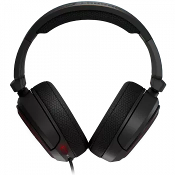 LORGAR Kaya 460, USB žaidimų ausinės su mikrofonu, CM108B, RGB apšvietimas, Plug&Play, USB-A jungiamasis kabelis 2 m, audinio ausinės pagalvėlės, dydis: 192×184,7×88 mm, 0,329 kg, juodos