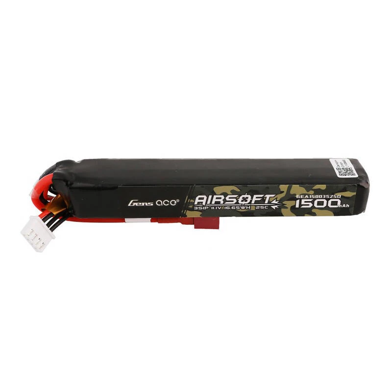 Ličio polimero (LiPo) akumuliatorius Gens Ace GEA15003S25D 1500mAh 3S 11.1V 25C