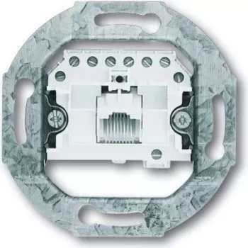 Busch-Jaeger 0230-0-0227 Pilkai baltas kištukinis lizdas (2CKA000230A0227)