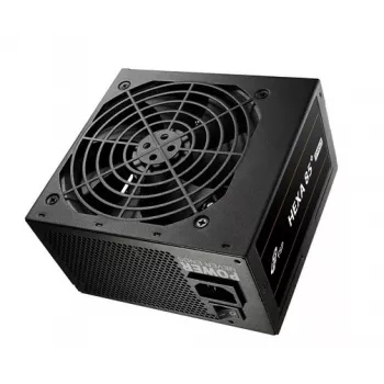 FSP HEXA 85+ PRO 650W maitinimo blokas ATX ATX2.5 juodas, 650 W, 100-240 V, 50-60 Hz, 9-4 A, aktyvus, 100 W