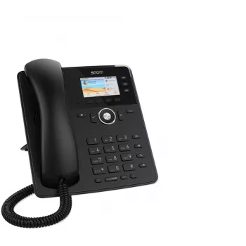 Snom D717 IP stalinis telefonas Juodas 3 linijos TFT ekranas