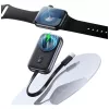 Usams CD245 2v1 indukcinis kroviklis Apple Watch su 1200mAh powerbanku ir USB-C laidu