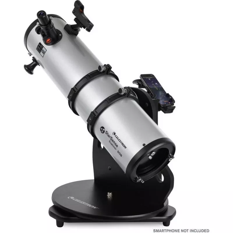 Celestron StarSense Explorer 150mm Reflektorinis Teleskopas 459x Juodas, Sidabrinis