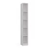 REGAL R25 balta 25 cm vienos sekcijos knygų lentyna