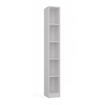 REGAL R25 balta 25 cm vienos sekcijos knygų lentyna