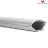 Lankstus kabelių kanalas grindims MACLEAN MCTV-575, baltas, 1,5 m, plotis 43 mm, aukštis 2,3–3,2 cm