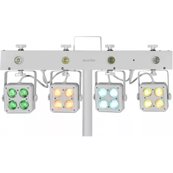 LED šviesų rinkinys EUROLITE KLS-180 Compact 180W RGB – kompaktiškas apšvietimas scenai ir vakarėliams, 180 W, RGB