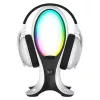Žaidimų ausinių stovas Subsonic SA5682, juodas / baltas, 426 g