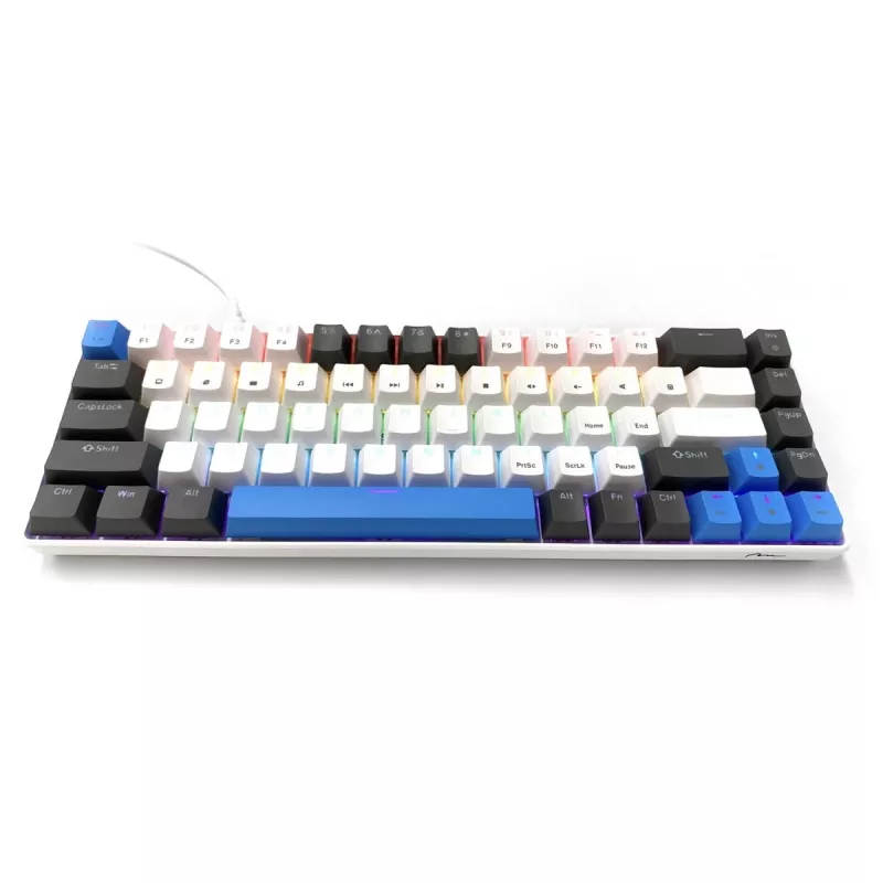 Mechaninė klaviatūra MEDIA-TECH MT1259 Red Core MX60, 60% form factor, CHERRY MX Red jungikliai, RGB foninis apšvietimas, USB, aukšto profilio klavišai
