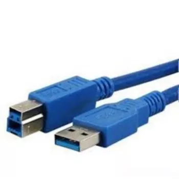 USB kabelis MediaRange MRCS150 USB 3.2 Gen 1 5m USB A USB B mėlynas