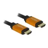 HDMI kabelis DeLOCK 85729 2 m HDMI A tipas standartinis juodas auksinis