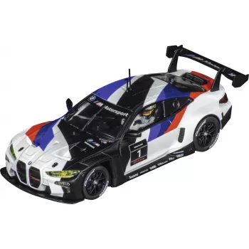 Automodelis Carrera Hybrid BMW M4 GT3 „BMW M Motorsport, Nr.1“ 1:50, įmontuota baterija, USB-C, daugiaspalvis