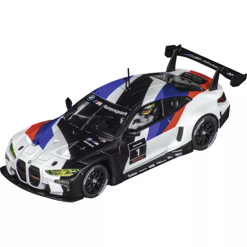 Automodelis Carrera Hybrid BMW M4 GT3 „BMW M Motorsport, Nr.1“ 1:50, įmontuota baterija, USB-C, daugiaspalvis