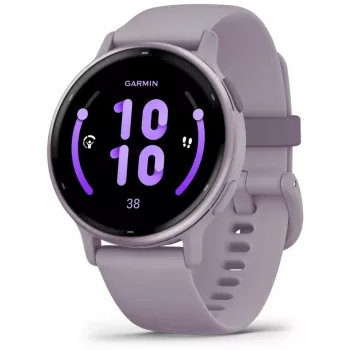 Garmin Vivoactive 5 3.05 cm (1.2) AMOLED skaitmeninis 390 x 390 pikselių liečiamasis ekranas Violetinis Wi-Fi GPS