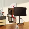 Grindinis TV stovas ergo office ER-304 B, maks. apkrova 50 kg, VESA 600x400