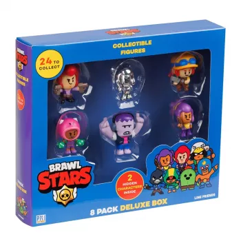 BRAWL STARS S1 FIGŪRĖLĖS - 8 VIENETŲ DELIKSĖ DĖŽUTĖ VER.C