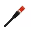 Alantec KKS6CZA0.5 Patch-laidinys F/UTP kat.6 PVC 0,5 m juodas